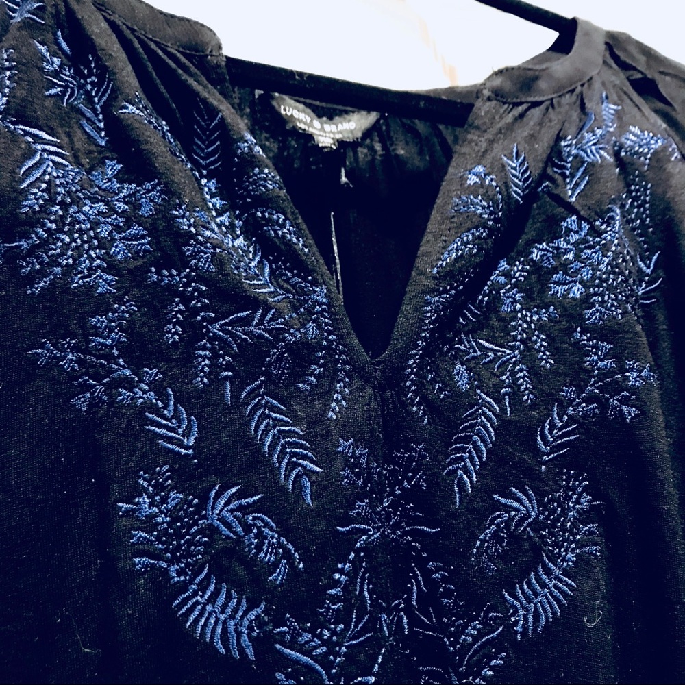 NWT Lucky Tunic Dress (Embroidered)